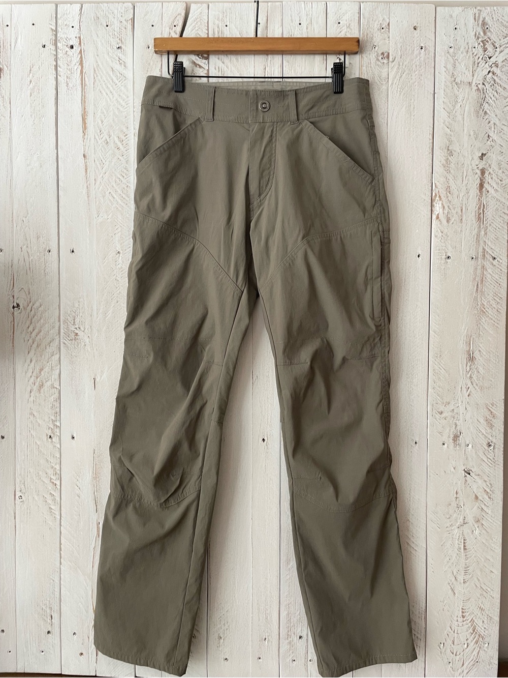 KÜHL Men’s Hiking Pants 30x32 Khaki Lightweight Outdoor Trail Travel